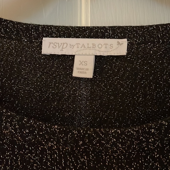 RSVP by Talbots sparkly festive top - Picture 3 of 3